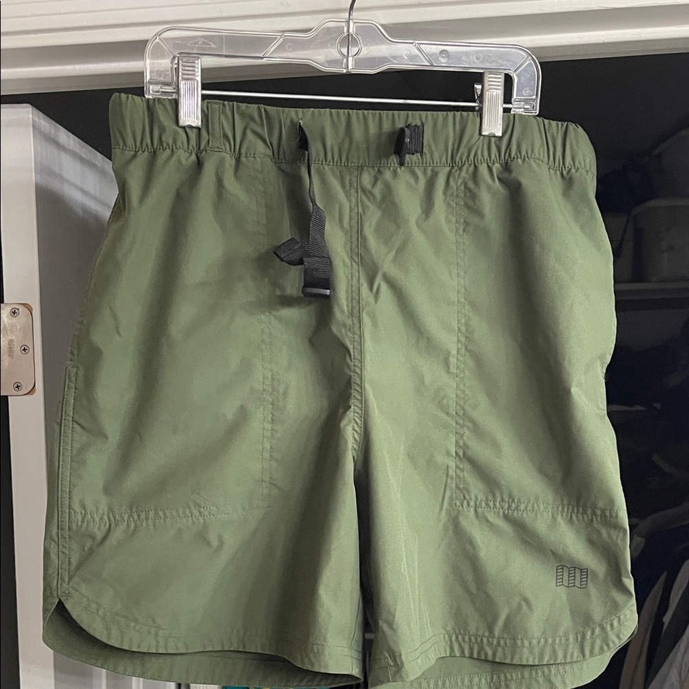 Topo Designs Olive Green Men's Shorts Large